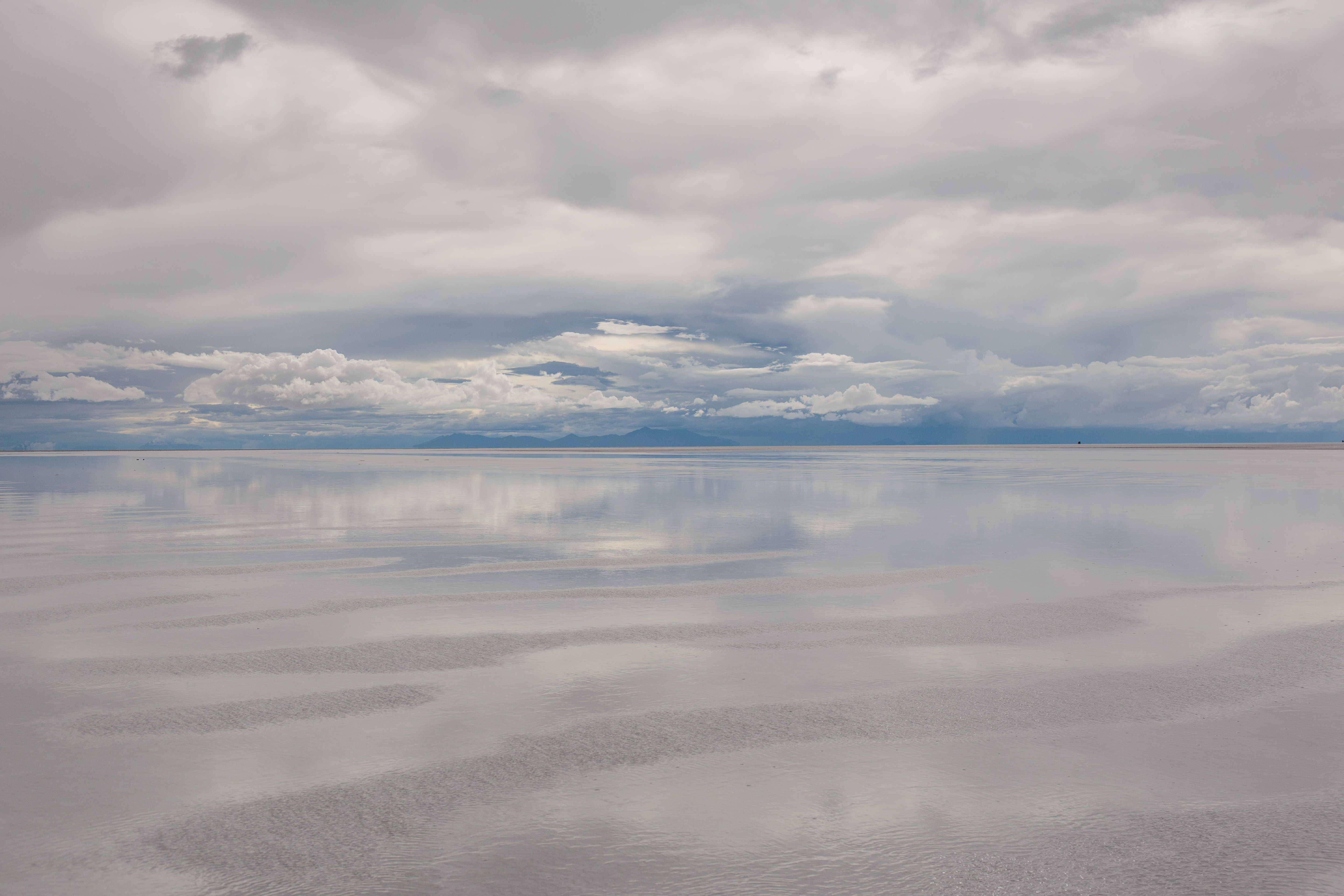 Landschaft des Salar de Uyuni, Bolivien